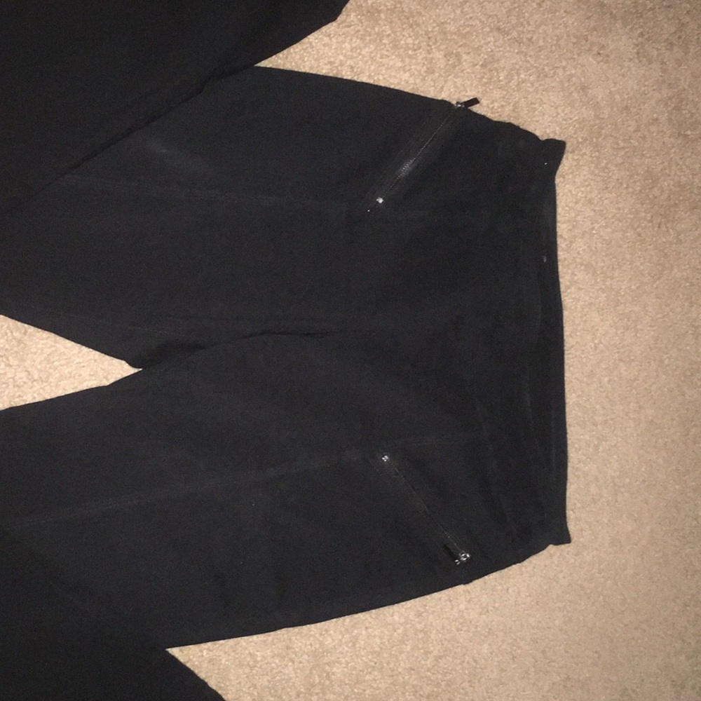 INC cute zipper trousers